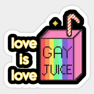 pride month love Sticker